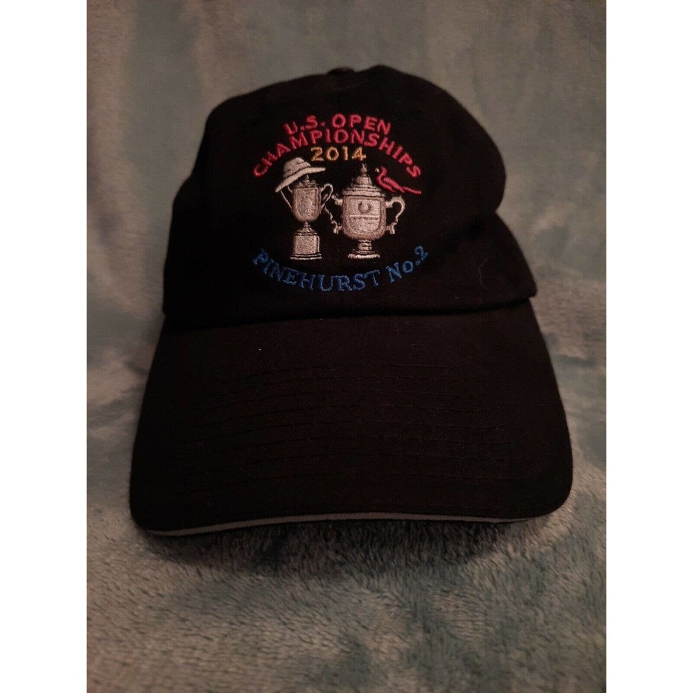 2014 US Open Championships Pinehurst USGA Member Adjustable Strapback Golf Hat